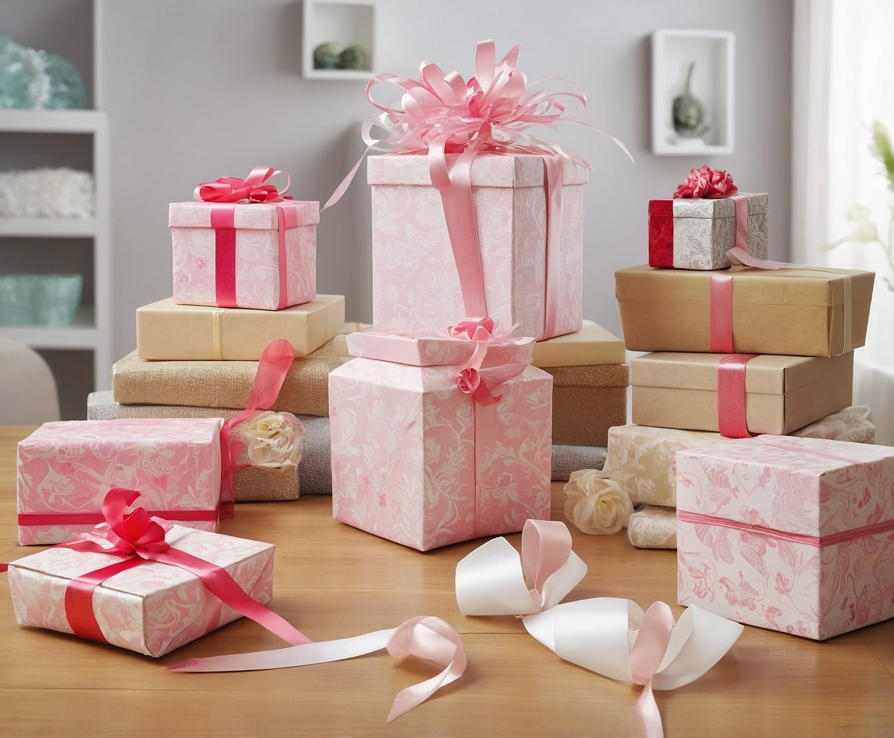 Cajas de regalo personalizadas para celebrar.